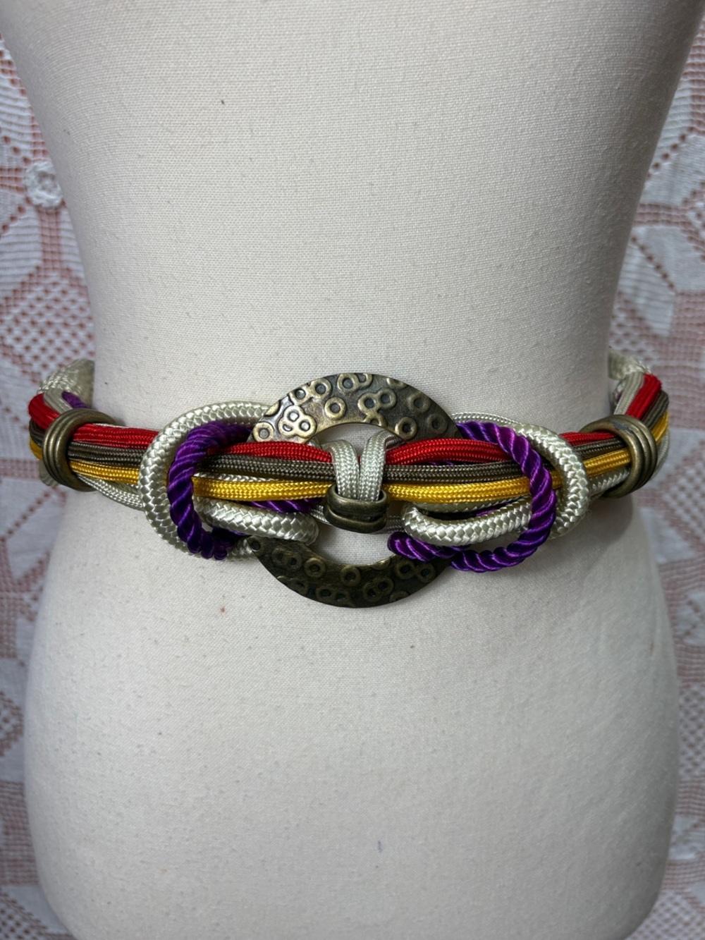 MILOR Vintage Rope Belt S/M